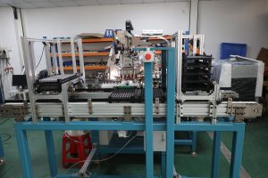 unloading device for capsule bulb sorter