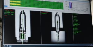 visual system of inspection device for the capsule sorter machine