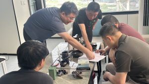 FSFOCUS R&D team meeting on capsule production line 2026